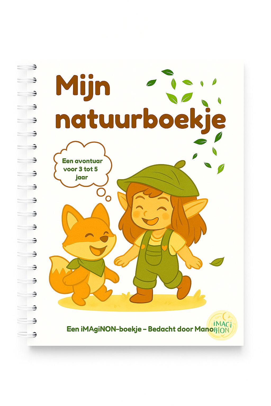 🌿iMAgiNON Kit – Mission Nature – 3-5 jaar – Papieren versie