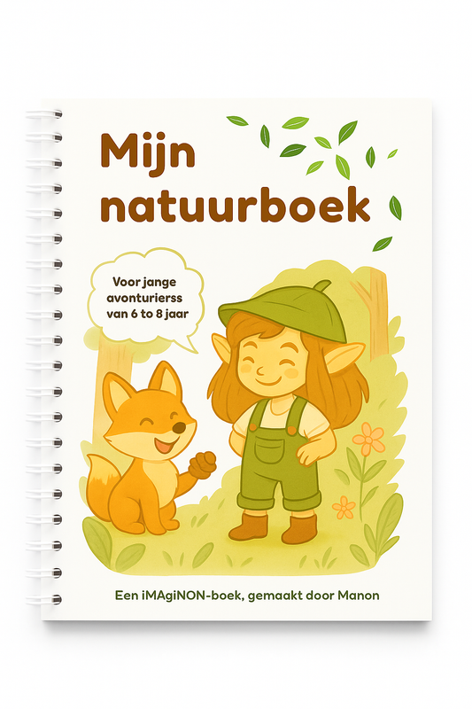 🌿 iMAgiNON Kit – Mission Nature – 6-8 jaar – Papieren versie