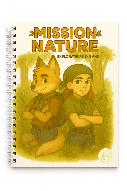🌿 Kit d’activités – Mission Nature (9-11 ans) - Version papier