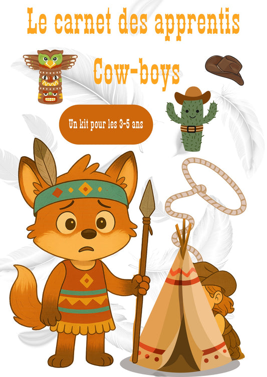 🎯 Kit d'activités à imprimer – Mission Far West (3-5 ans)