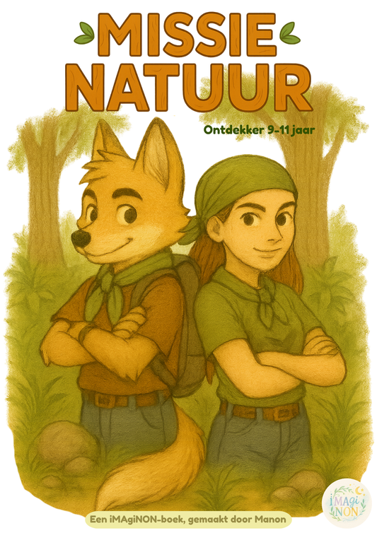 🌿 iMAgiNON Kit – Mission Nature – 9-11 jaar – PDF-download