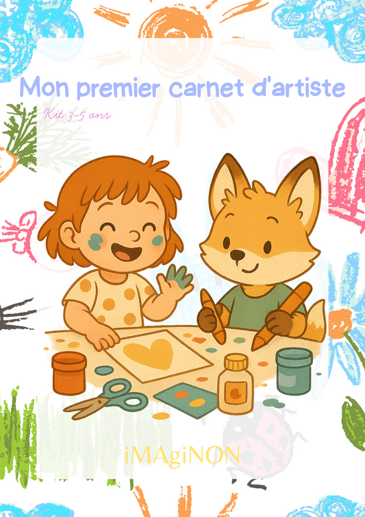 🎨 Kit d’activités à imprimer – Arts & Créations (3-5 ans)